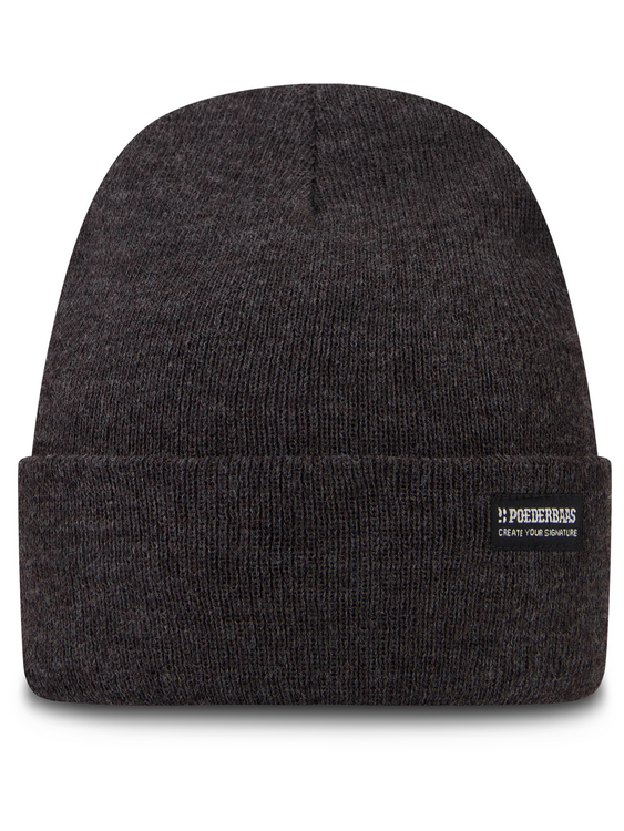 Poederbaas Park Beanie/Muts - Antracite