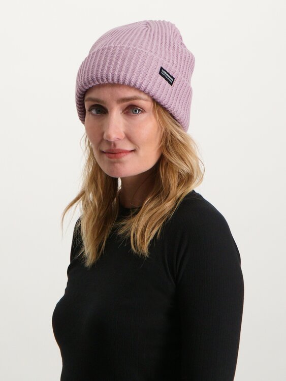 Poederbaas Royal Rib Beanie/Muts - Paars