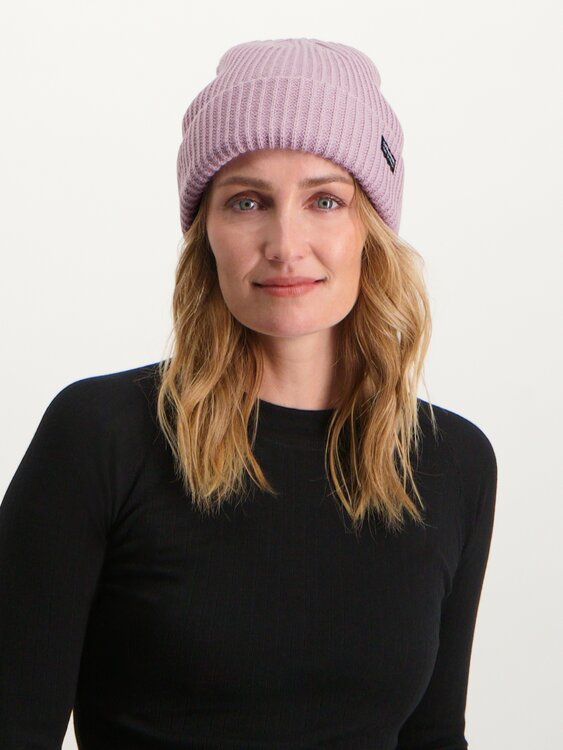 Poederbaas Royal Rib Beanie/Muts - Paars