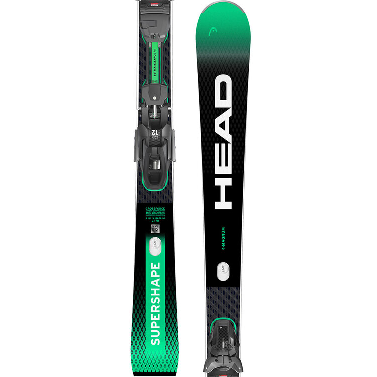 Head Supershape E-Magnum Performance 24/25 ski&#039;s incl.binding