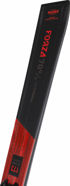 Rossignol FORZA 70&deg; V-TI seizoen 23-24 ski&#039;s incl. binding - Unisex