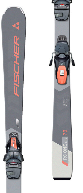 Fischer RC ONE LITE 73 SLR seizoen 23-24 ski&#039;s incl. binding - Unisex