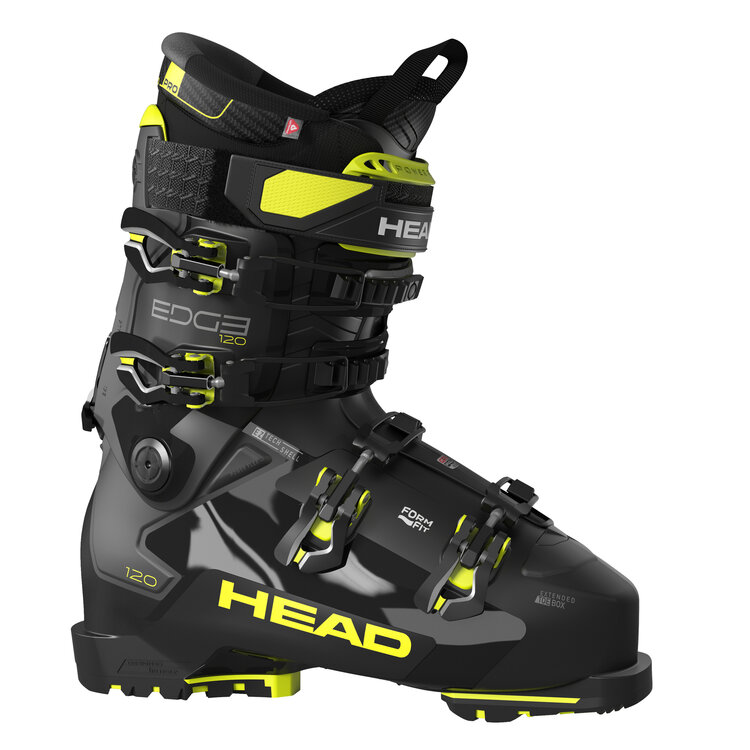 Head EDGE 120 HV GW BLACK/YELLOW skischoenen Heren