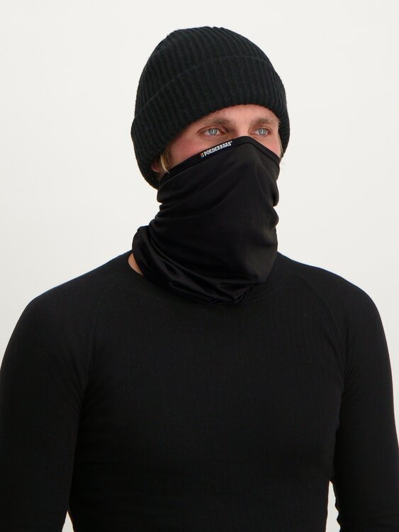 Sport nekwarmer - Zwart