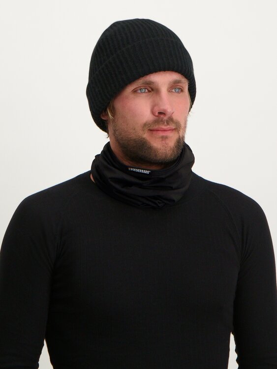 Sport nekwarmer - Zwart