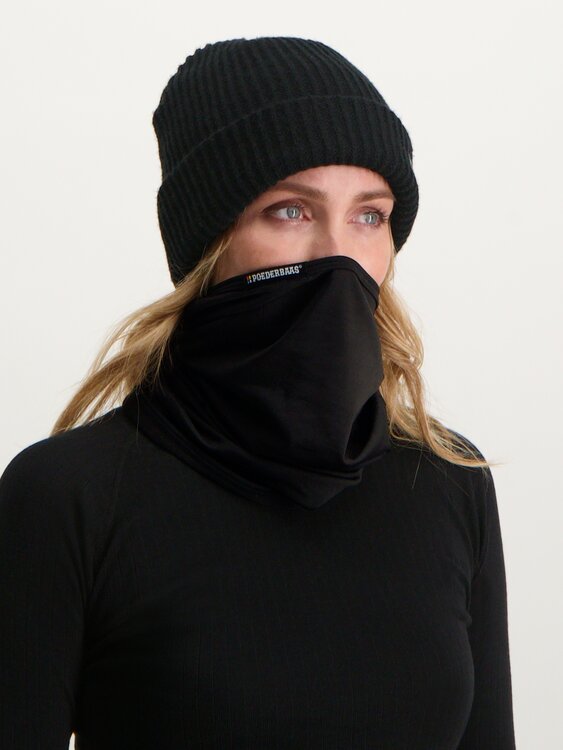 Sport nekwarmer - Zwart