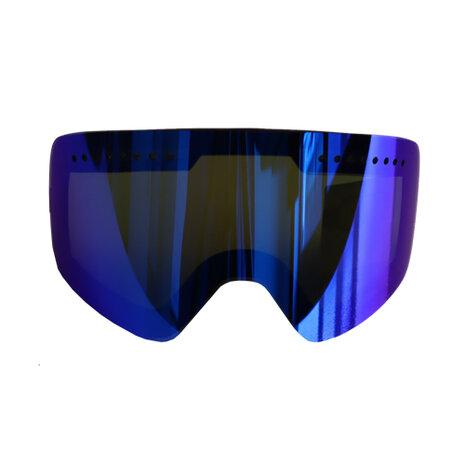 Magnetisch vizier voor skibril Vizorz revo lens - Grijs/Blauw