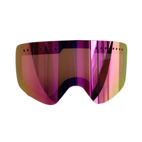 Magnetisch vizier voor skibril Vizorz revo lens - Roze/Kersrood