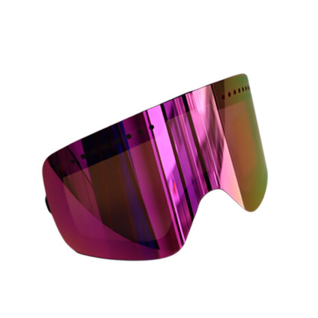 Magnetisch vizier voor skibril Vizorz revo lens - Roze/Kersrood