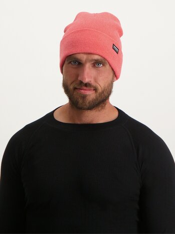 Poederbaas Park Beanie/Muts - Roze