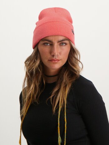 Poederbaas Park Beanie/Muts - Roze