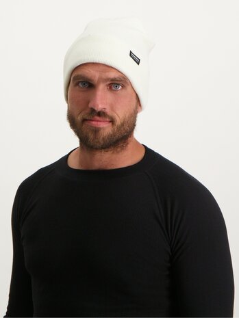 Poederbaas Park Beanie/Muts - Wit