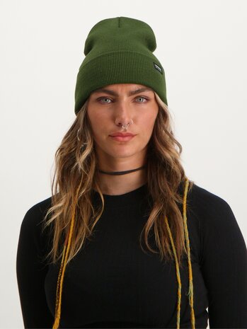 Poederbaas Park Beanie/Muts - Groen