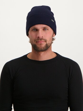 Poederbaas Park Beanie/Muts - Navy