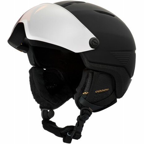 Skihelm Rossignol Fit Visor Impacts - Dames - Zwart