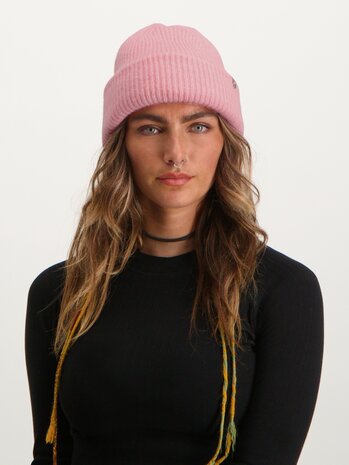 Poederbaas Arctic Beanie/Muts - Roze