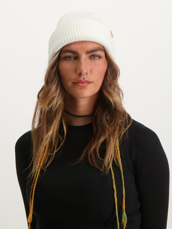 Poederbaas Arctic Beanie/Muts - Wit