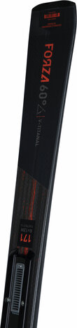 Rossignol FORZA 60&deg; V-TI K seizoen 23-24 ski&#039;s incl. binding - Unisex