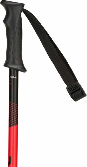 Rossignol Tactic skistokken - Zwart/Rood