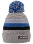 Poederbaas Classic Colorful Beanie/Muts 2.0 - Grijs/Blauw