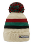 Poederbaas Classic Colorful Beanie/Muts 2.0 - Crème/Groen