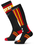 Poederbaas Skisokken Swedish Black & Red - 2 Pack