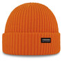 Poederbaas Royal Rib Beanie/Muts - Oranje