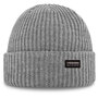 Poederbaas Royal Rib Beanie/Muts - Grijs