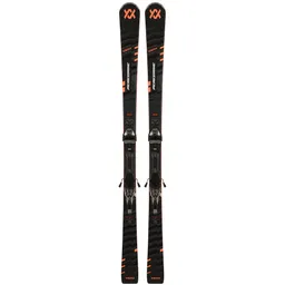 Völkl Peregrine MT Black Orange V-motion 3 ski's incl.binding