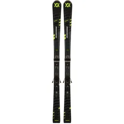 Völkl Peregrine XT Black Yellow V-Motion 1 ski's incl.binding