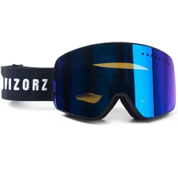 Skibril Vizorz zwart met magnetisch vizier - Incl hardcase en opberghoesje - Keuze uit diverse glazen