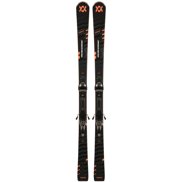 Völkl Peregrine MT Black Orange V-motion 3 ski's incl.binding