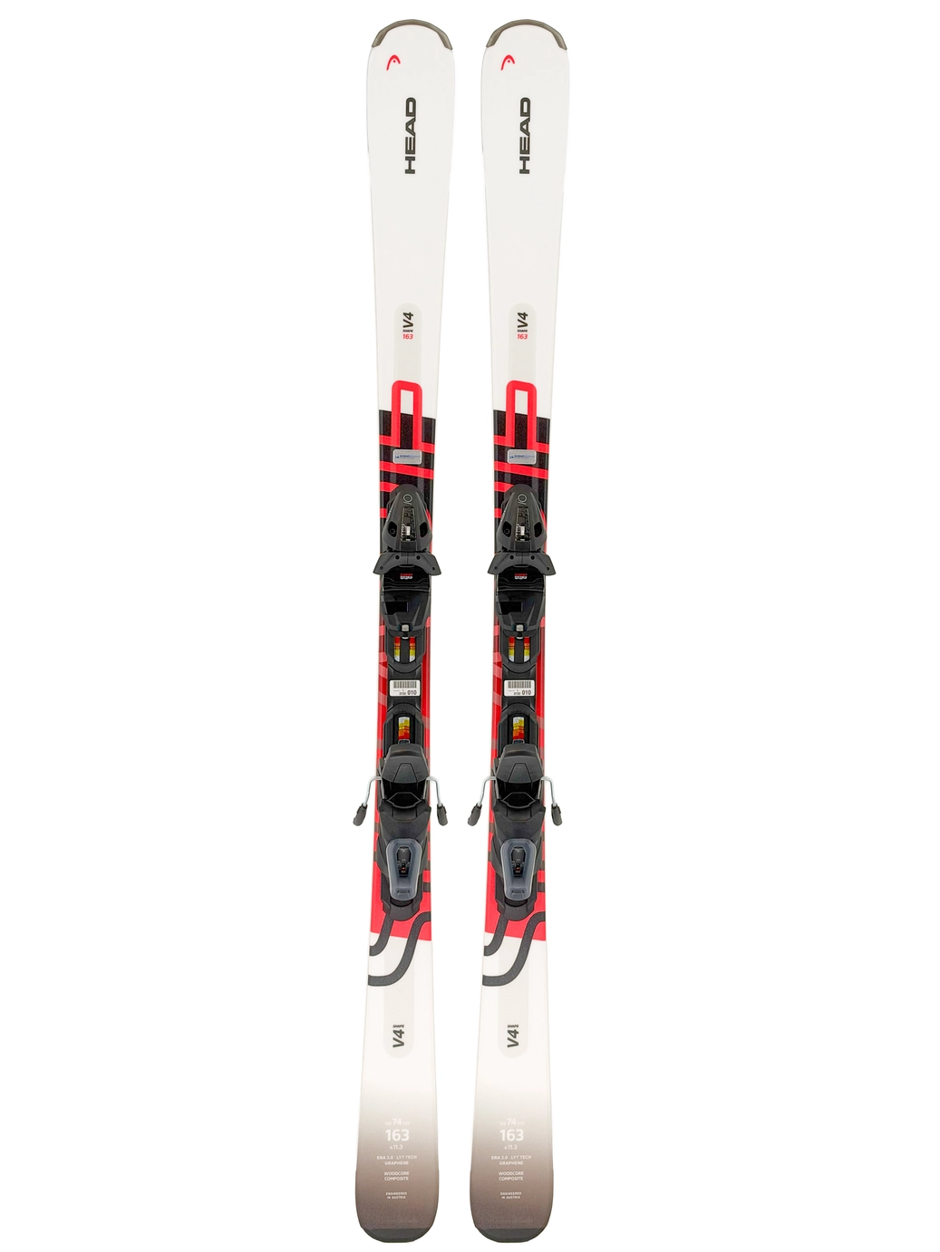 Head Shape V4 R SW ski's incl.binding