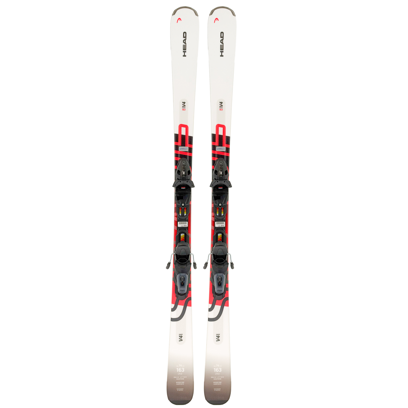 Head Shape V4 R SW ski's incl.binding